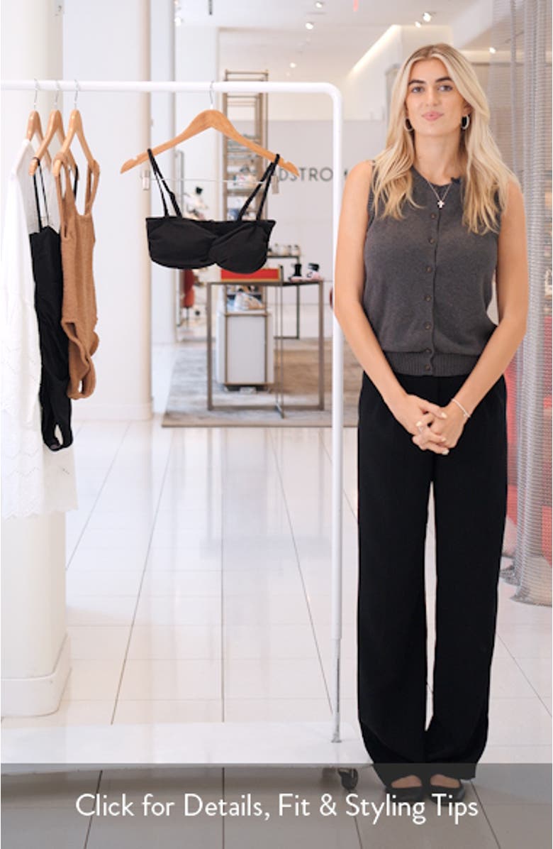 Twisty Bandeau Bikini Top, sales video thumbnail