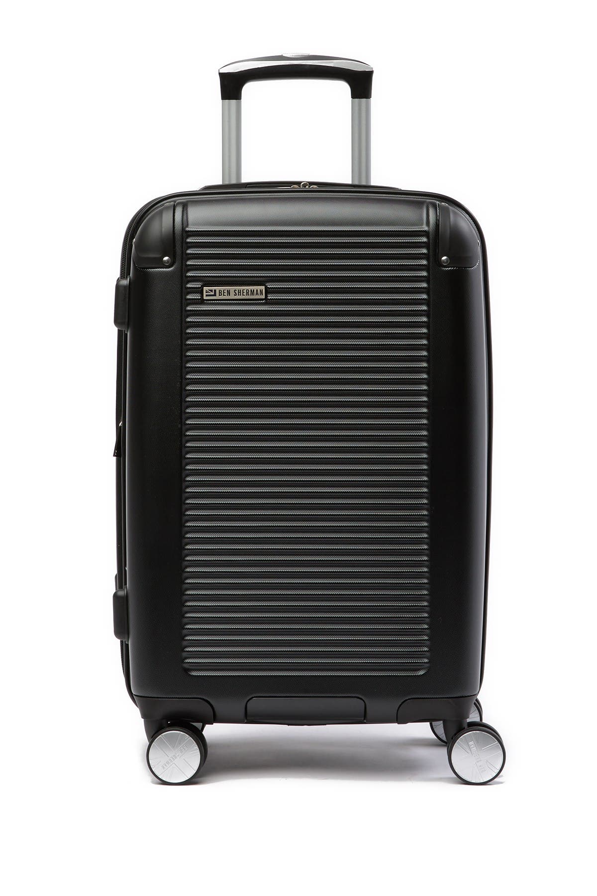 Ben Sherman Norwich 20" Hardside Expandable 8-Wheel Carry-On Luggage, Main, color, 