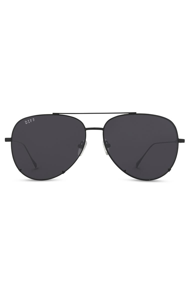 63mm Scarlett Sunglasses, Main, color, BLACK/ GREY
