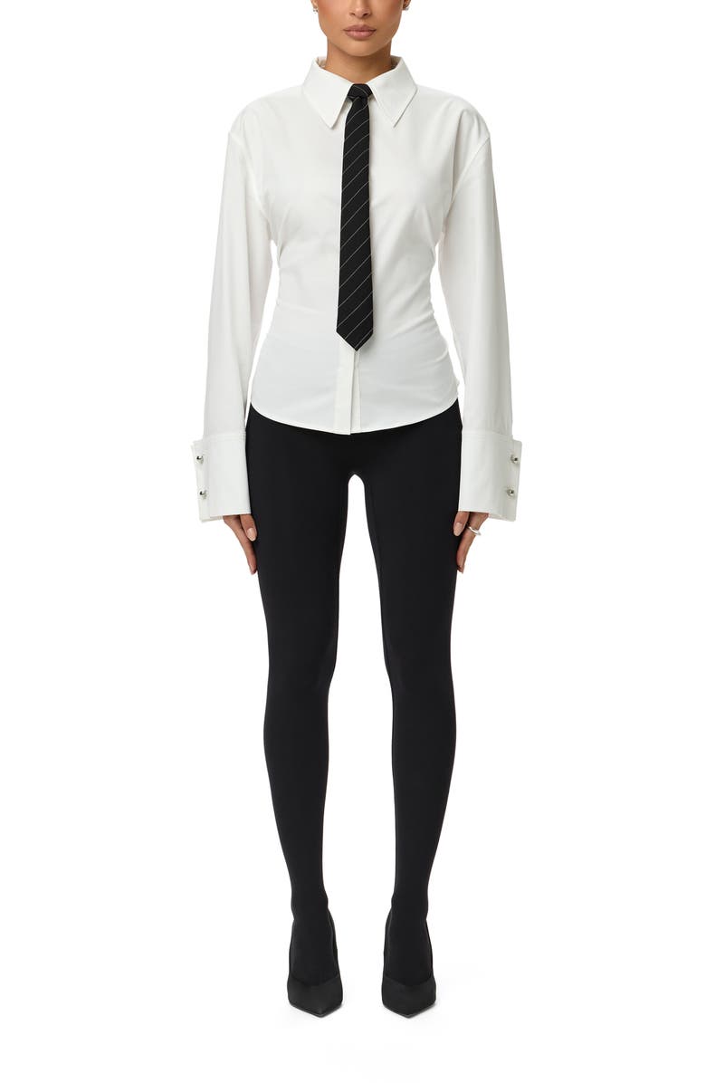 Naked Wardrobe Pinstripe Tie, Alternate, color,