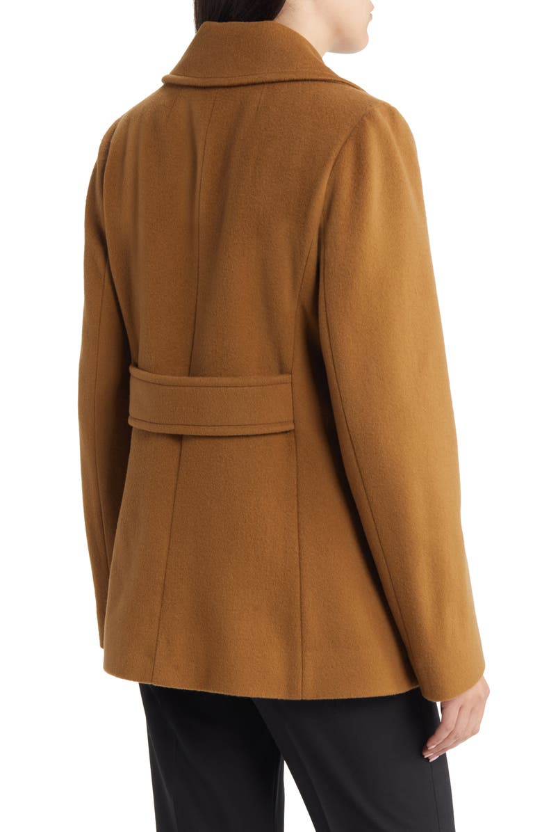 Fleurette Ali Wool Peacoat, Alternate, color, Vicuna