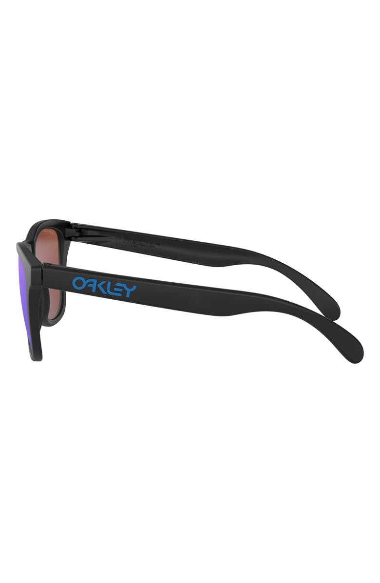 Oakley Frogskins 54mm Rectangular Sunglasses, Alternate, color, Matte Black