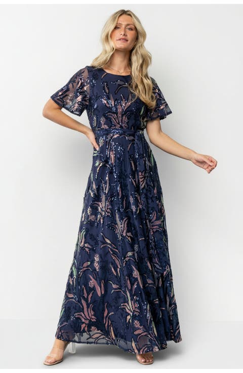 Muse Sequin Maxi Dress