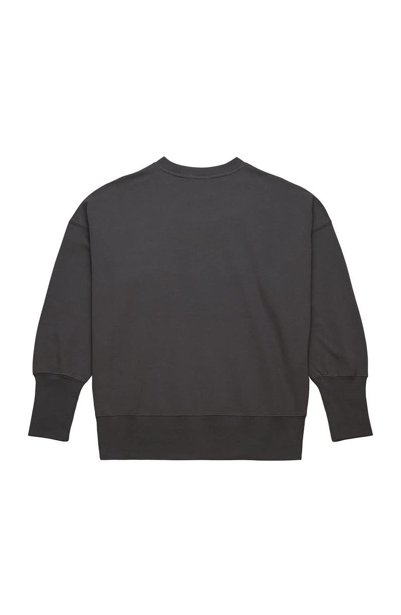 Mitchell & Ness Women's Mitchell & Ness Charcoal Philadelphia 76ers Hardwood Classics Lightweight Pullover Sweatshirt, Alternate, color, Charcoal