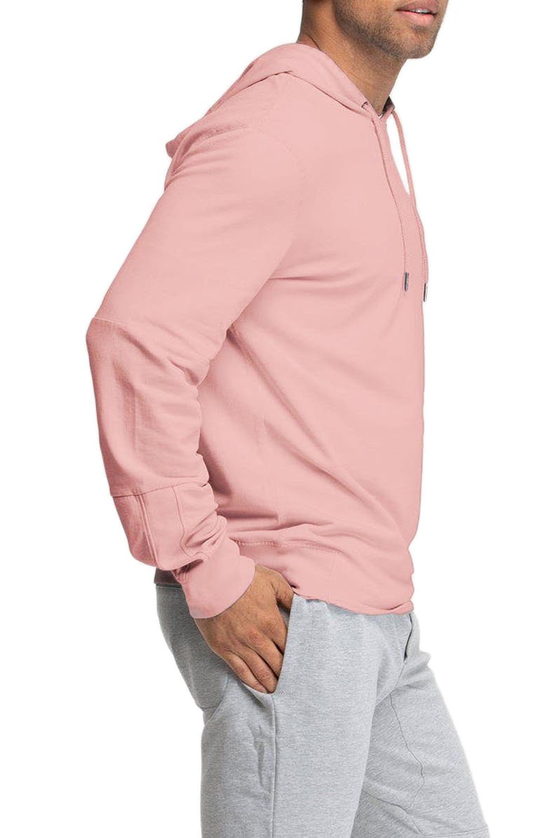  SWET TAILOR Stretch Cotton Hoodie, Alternate, color, 