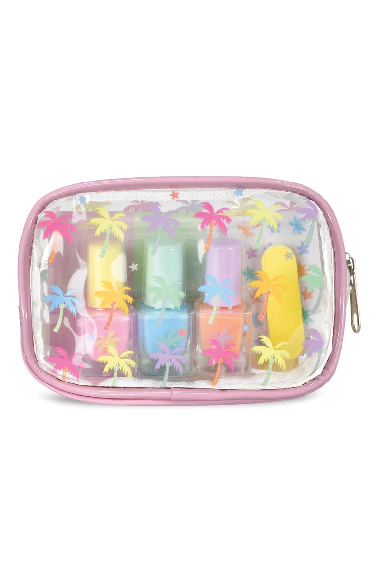 Iscream Kids' Palm Paradise Nail Set, Alternate, color, Multi