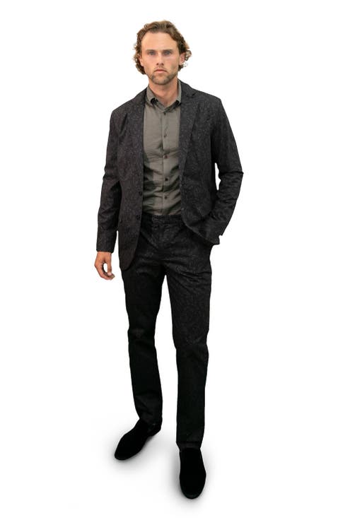 Jack Flat Front Chino Pant In Augustus Floral