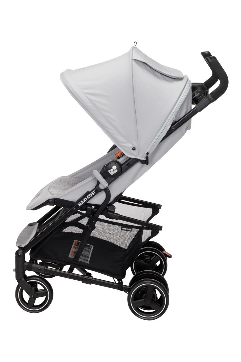 Mara XT Ultra Compact Stroller, Alternate, color, NETWORK GREY