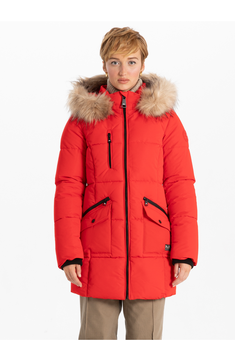 Point Zero TIMELESS PARKA, Main, color, Red