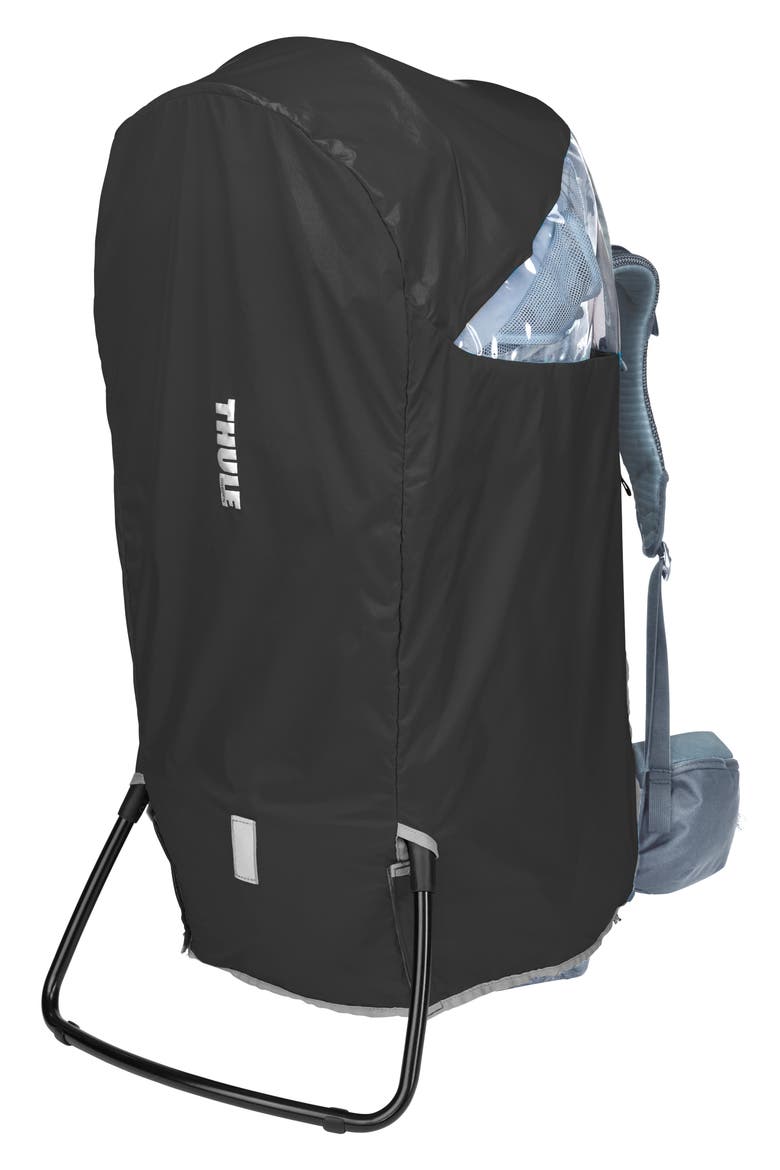 Sapling Child Carrier Rain Cover, Main, color, BLACK