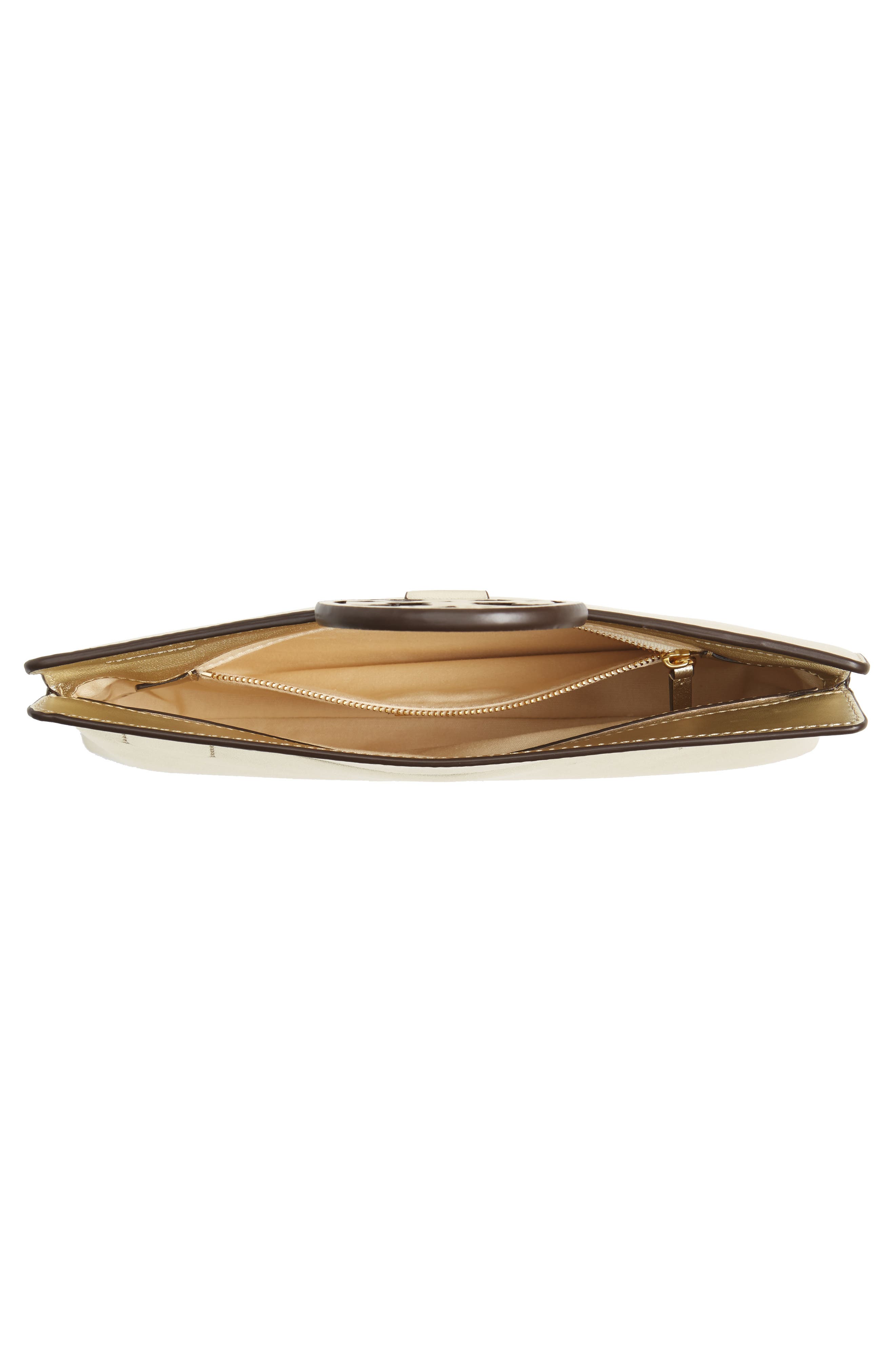 Miller Leather Clutch, Alternate, color, GOLD