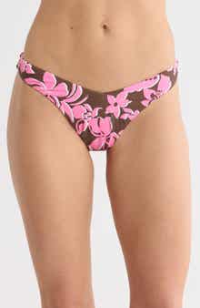 Roxy Island Time V Front Cheeky Bikini Bottoms