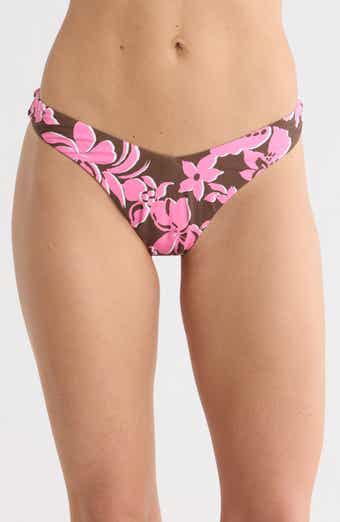 Roxy Island Time V Front Cheeky Bikini Bottoms