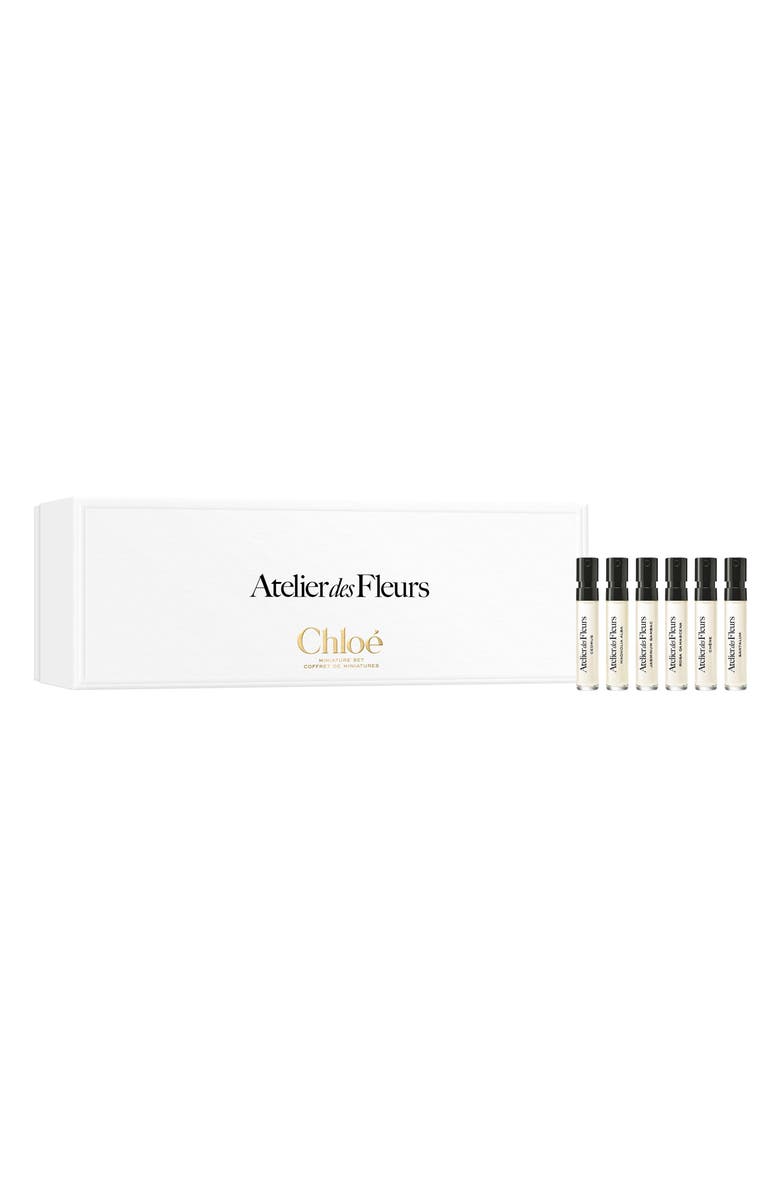 Chloé Atelier des Fleurs Fragrance Sample Set, Main, color, 