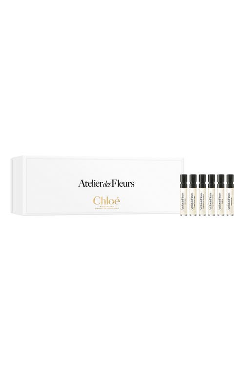 Chloé Atelier Des Fleurs Fragrance Sample Set In Transparent