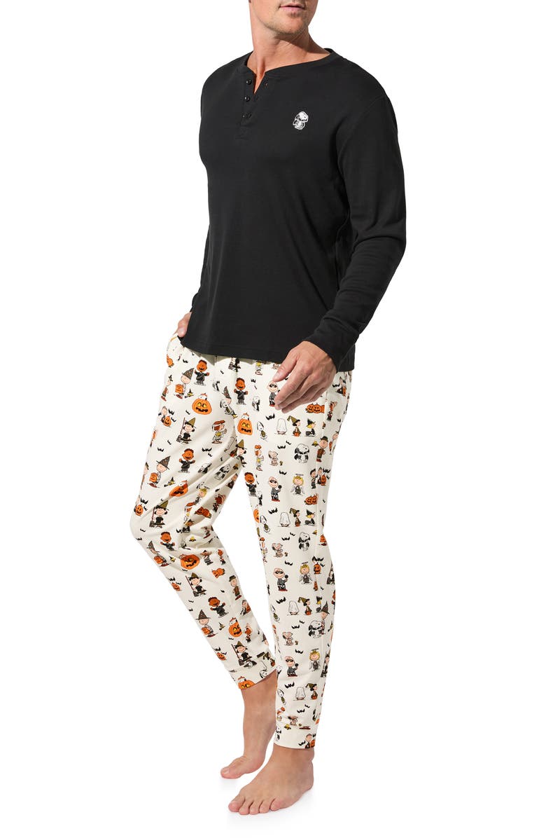 BedHead Pajamas x Peanuts<sup>®</sup> Halloween Pajamas, Alternate, color, Snoopys Halloween