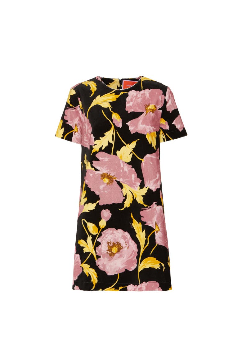 Mini Swing Dress, Alternate, color, Sylph Black