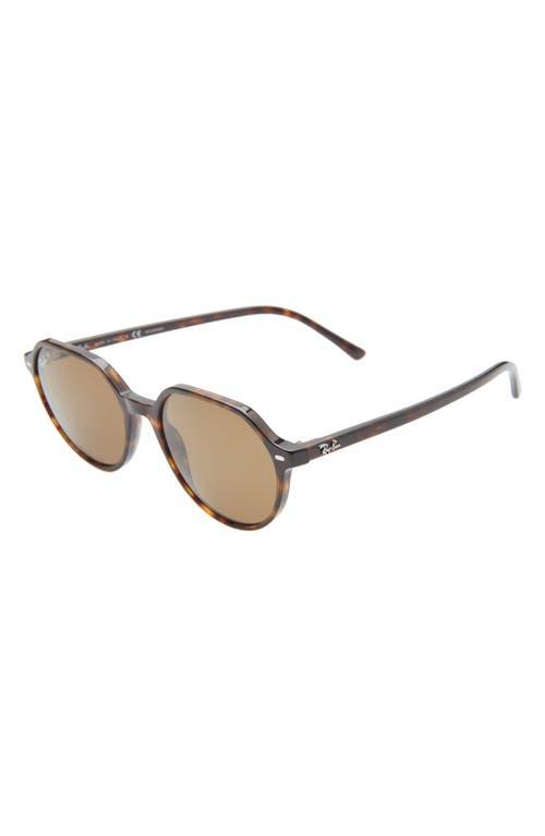 Ray Ban Ray-ban Thalia 53mm Polarized Square Sunglasses In Brown