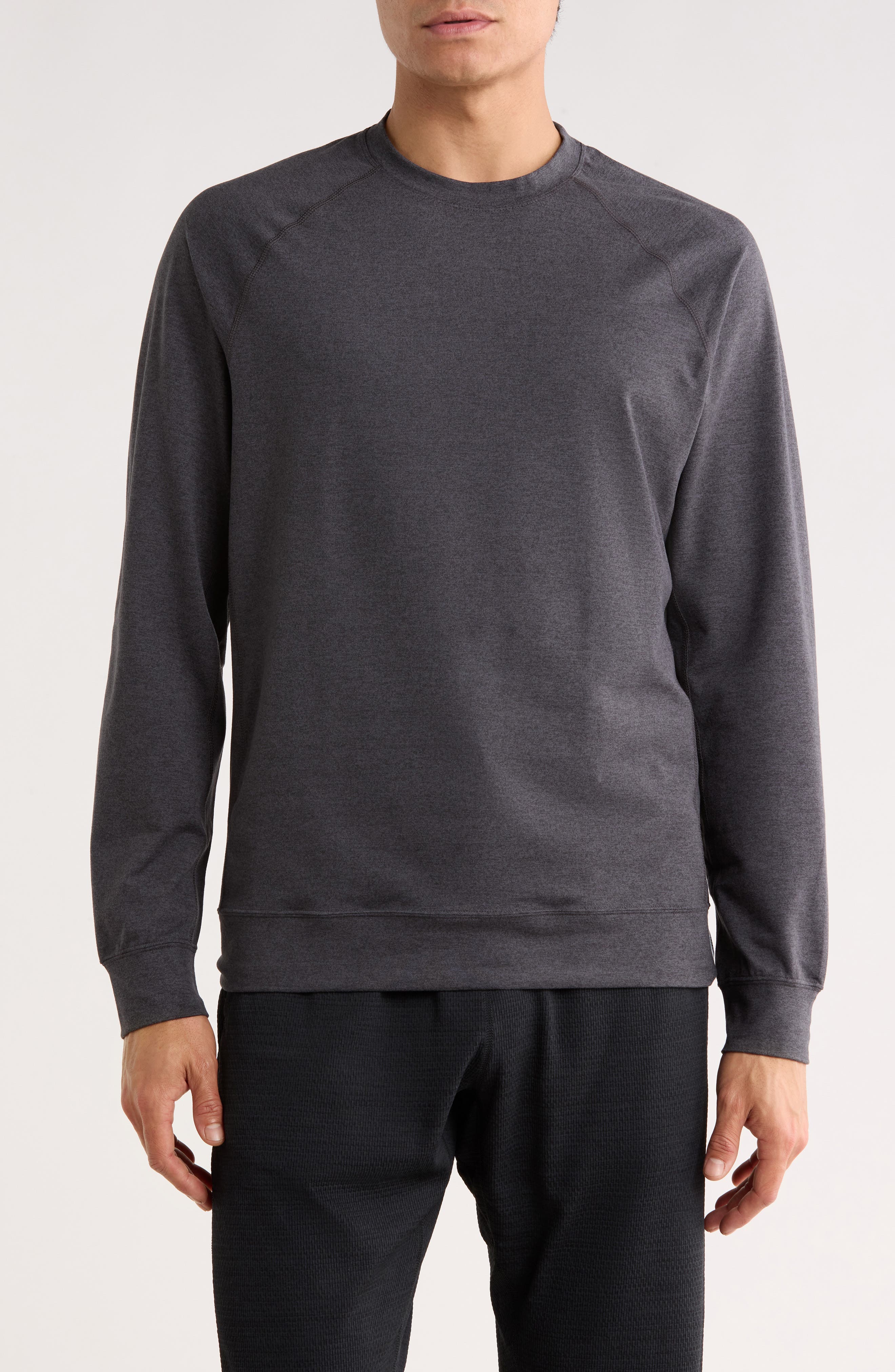 Reigning Champ Recovery Brushed Jersey Crewneck Pullover