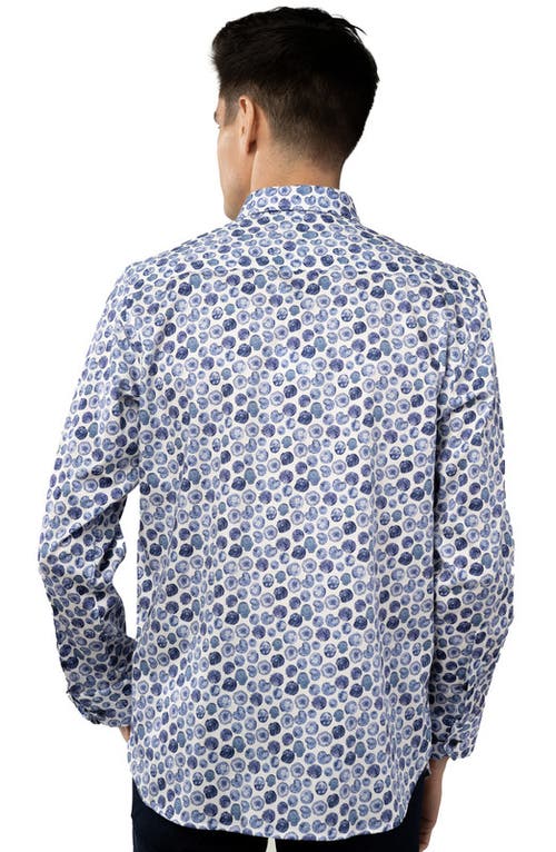 Luchiano Visconti Circular Shirt In Multi