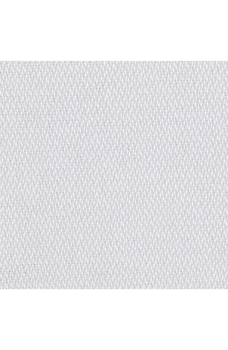 Matouk Costa Mesa Cotton Knit Blanket, Alternate, color, Silver