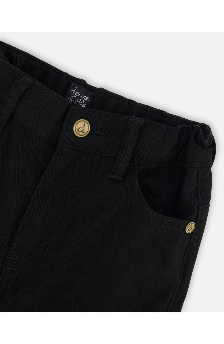 Deux par Deux Baby Boy's Stretch Twill Pants Black, Alternate, color, 