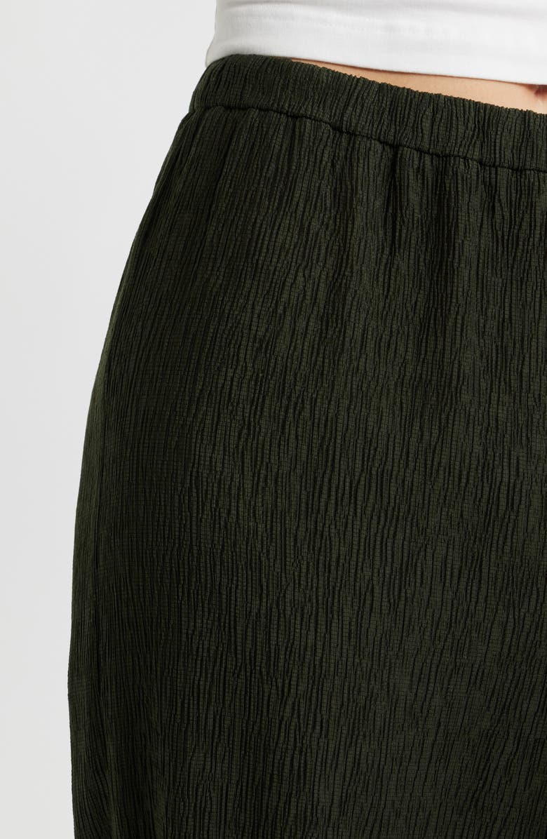 Eileen Fisher Ankle Wide Leg Pants, Alternate, color, Seaweed