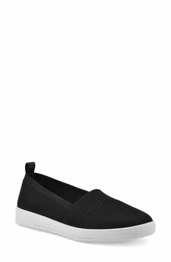 White Mountain Footwear Upright Woven Slip-On Sneaker