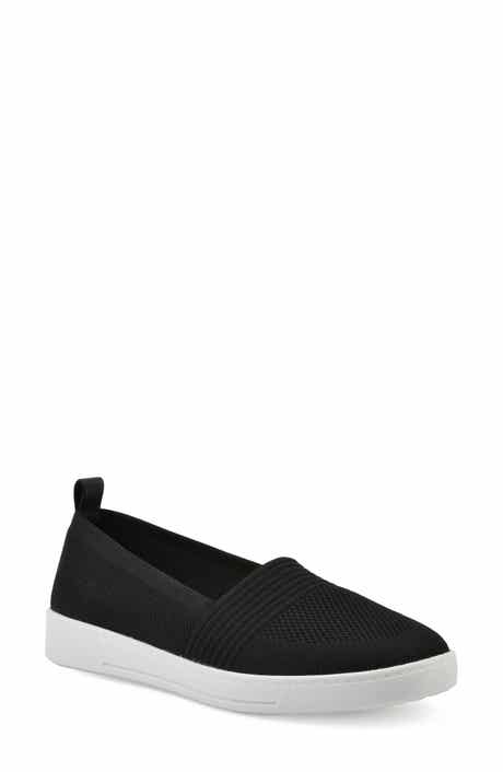 White Mountain Footwear Upright Woven Slip-On Sneaker