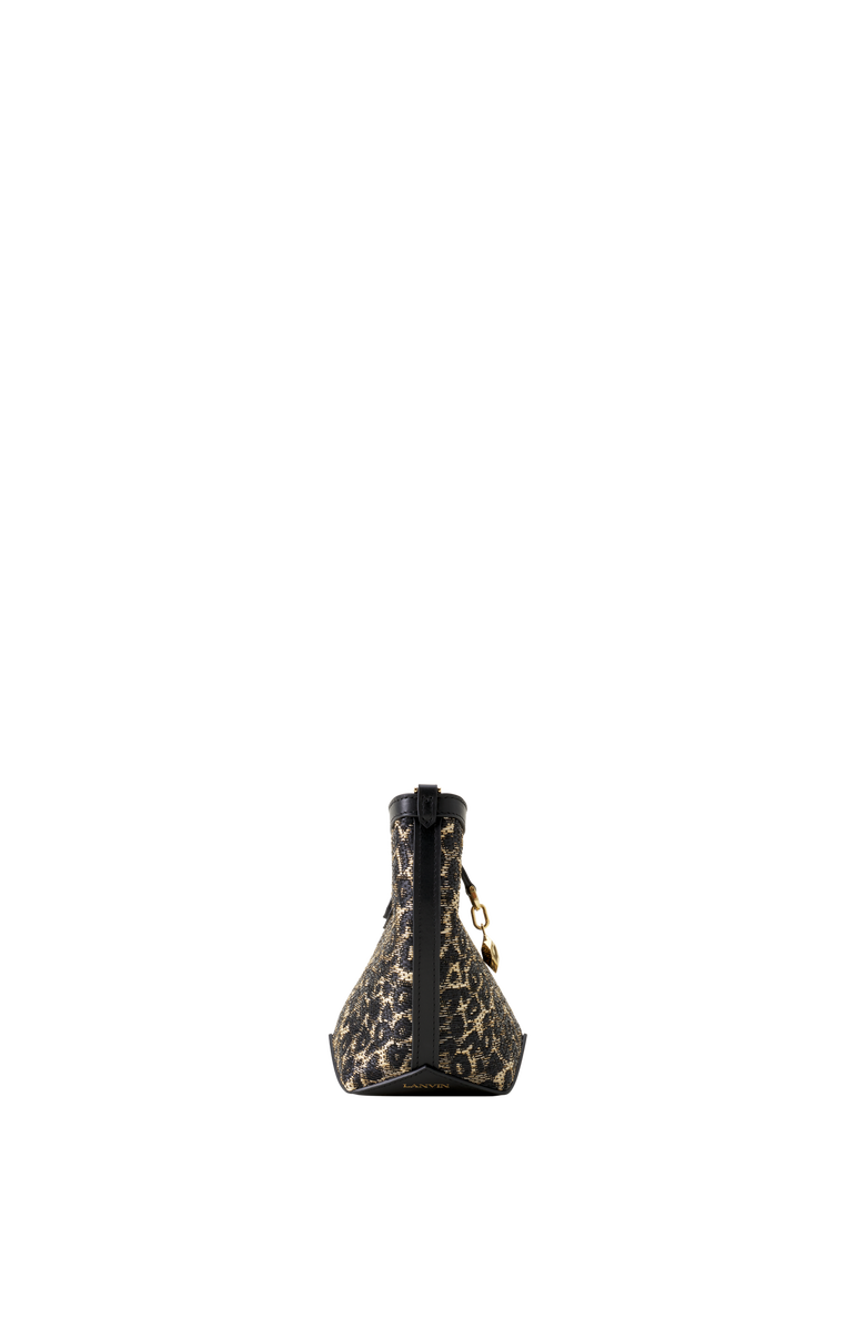 Lanvin Catch By Lanvin Small Raffia Bucket Bag, Alternate, color, Beige