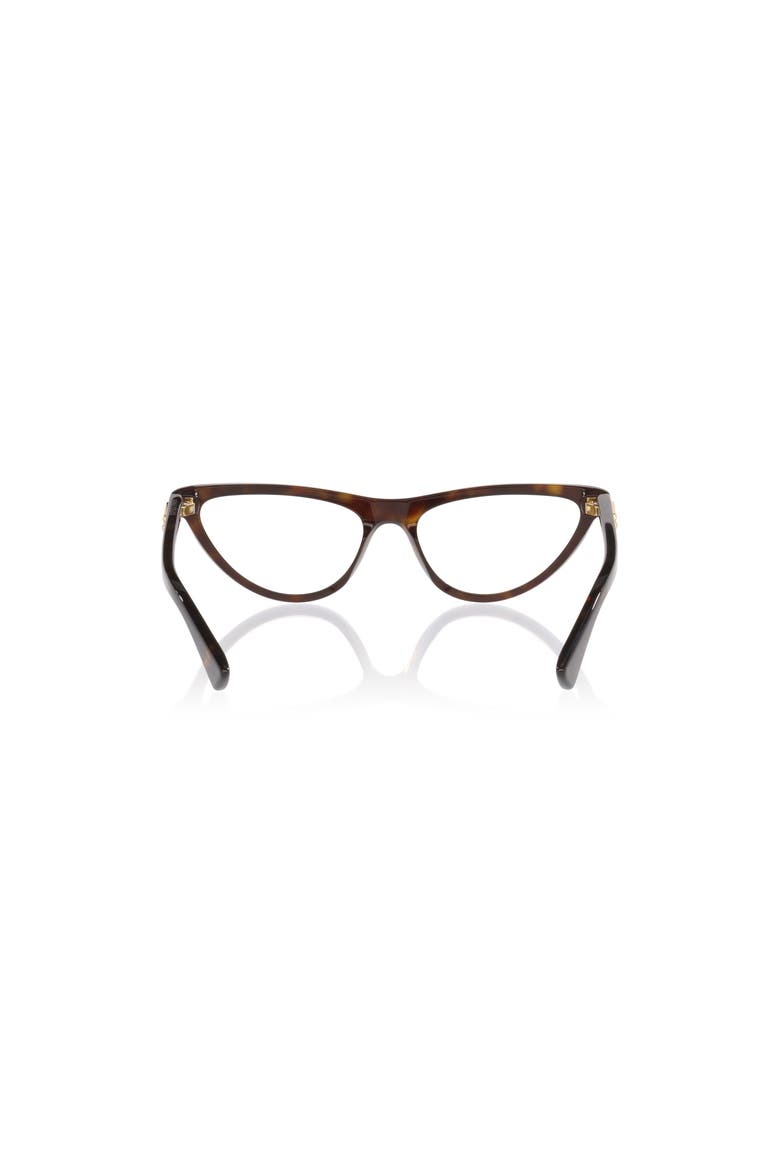 55mm Cat Eye optical glasses, Alternate, color, Tortoise