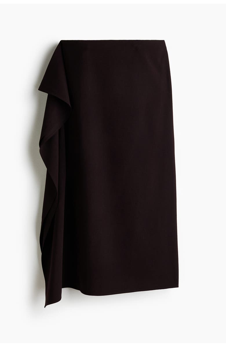 H&M Flounced Midi Skirt, Main, color, 