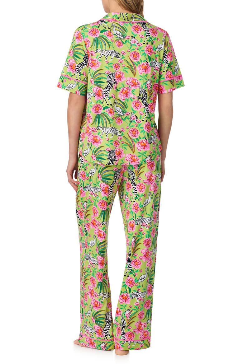 Printed Pajamas, Alternate, color, GREEN/ PRINT