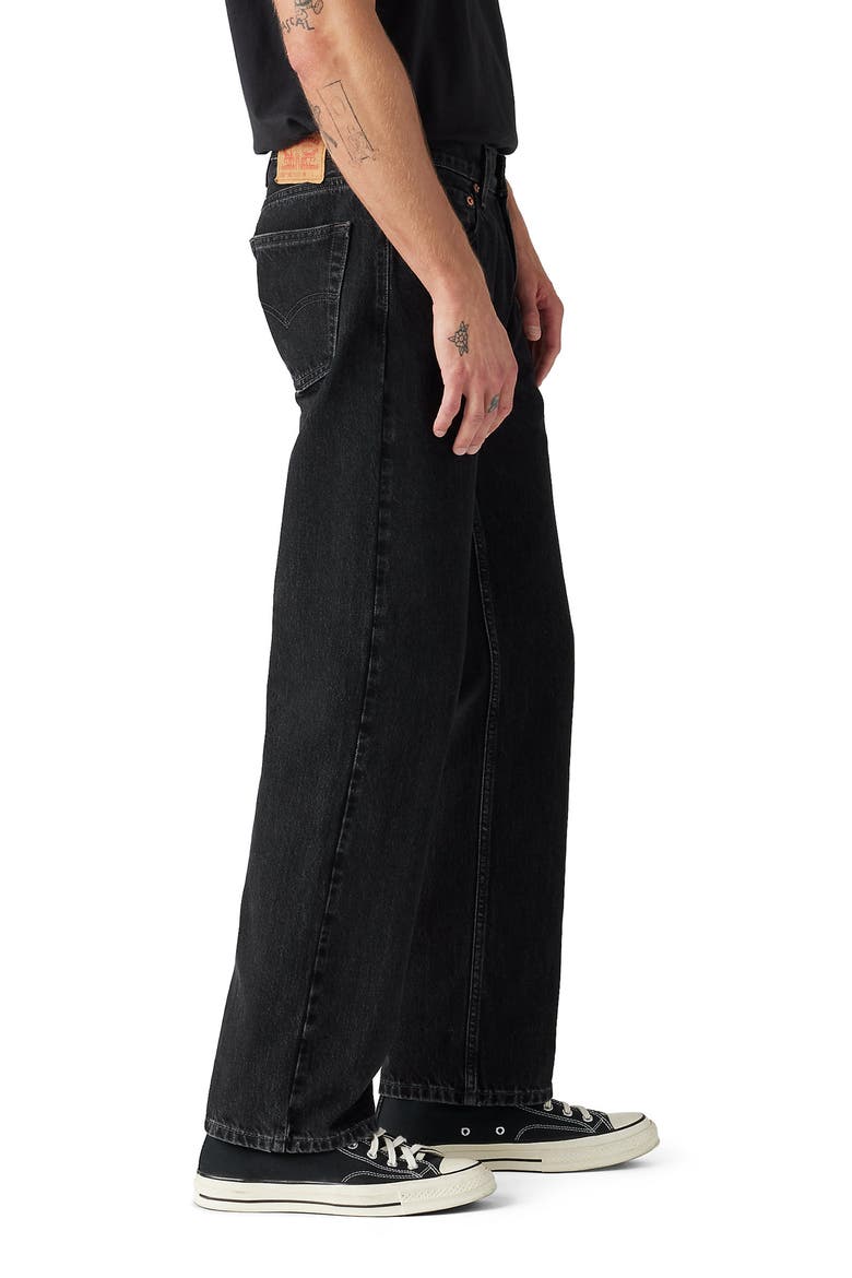 555™ Relaxed Straight Leg Jeans, Alternate, color, FORGET ME NOTS