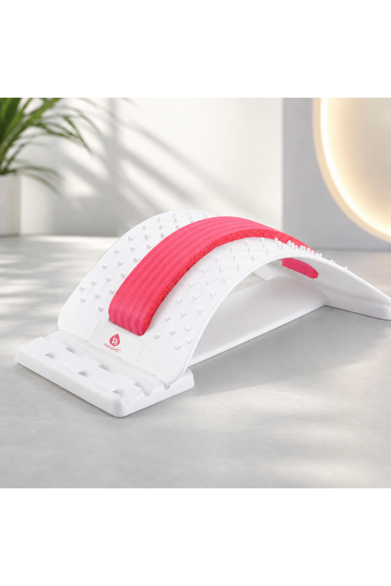 Back Stretching Device, Alternate, color, White