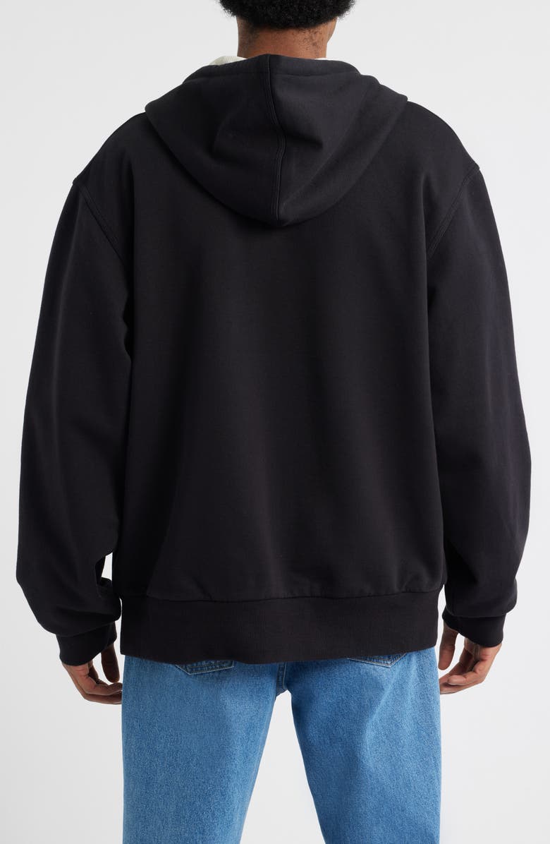 Carhartt Work In Progress Active Zip Hoodie, Alternate, color, Black