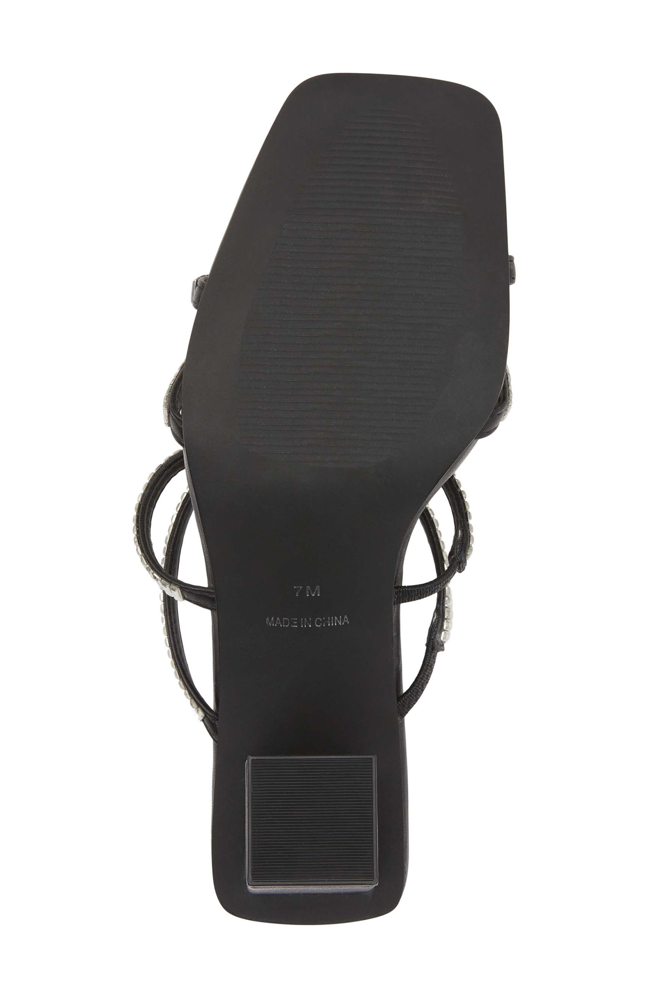 Coconuts by Matisse Aria Rhinestone Sandal, Alternate, color, 