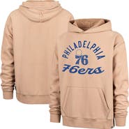 '47 Men's '47 Khaki Philadelphia 76ers Dusted Bowline River Hoodie