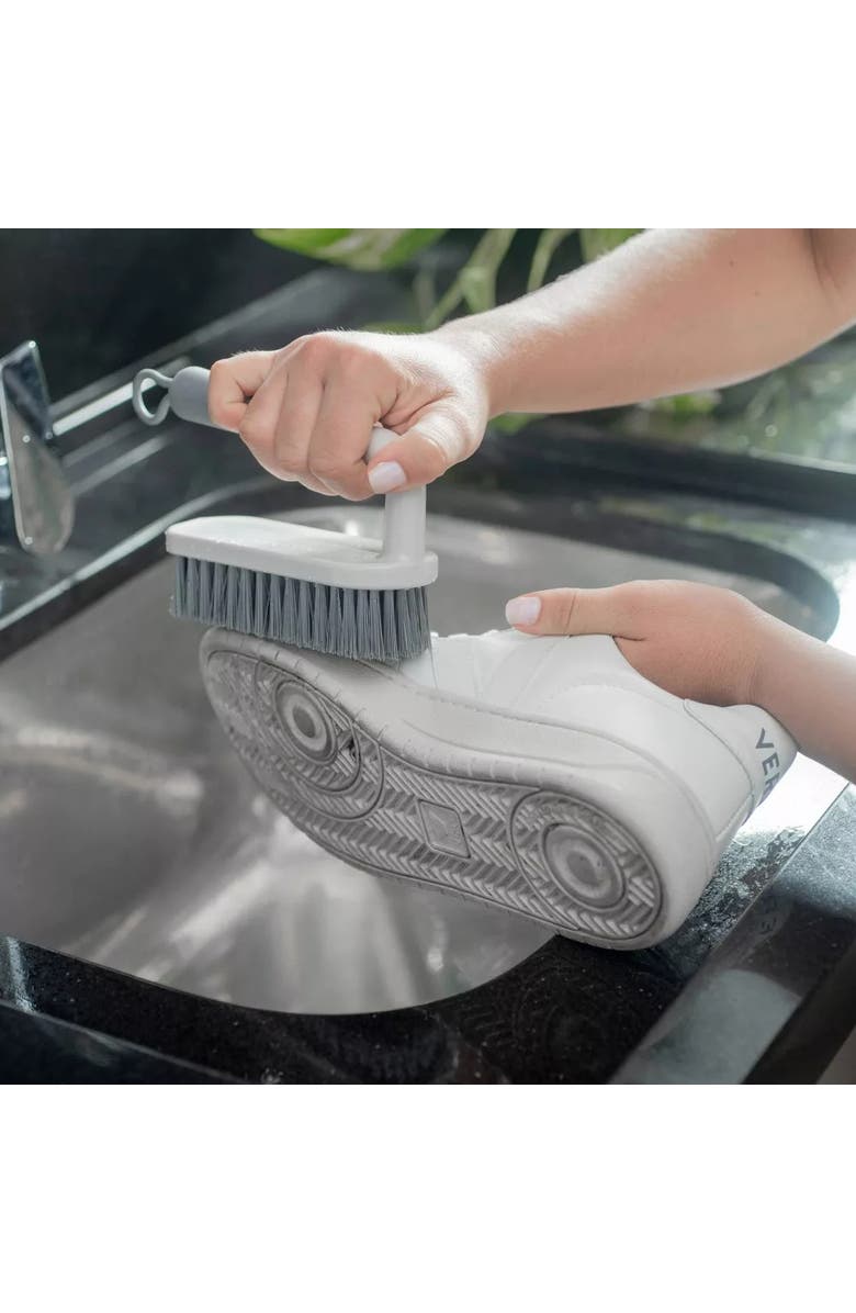 OU All Purpose Heavy Duty Ergonomic Scrub Brush, Alternate, color, White