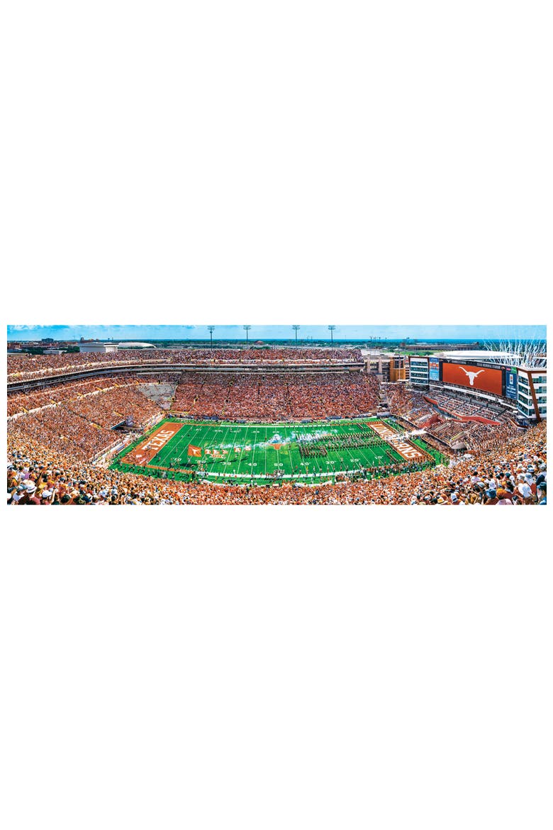 Texas Longhorns 1000pc Panoramic Puzzle, Alternate, color, Multicolor