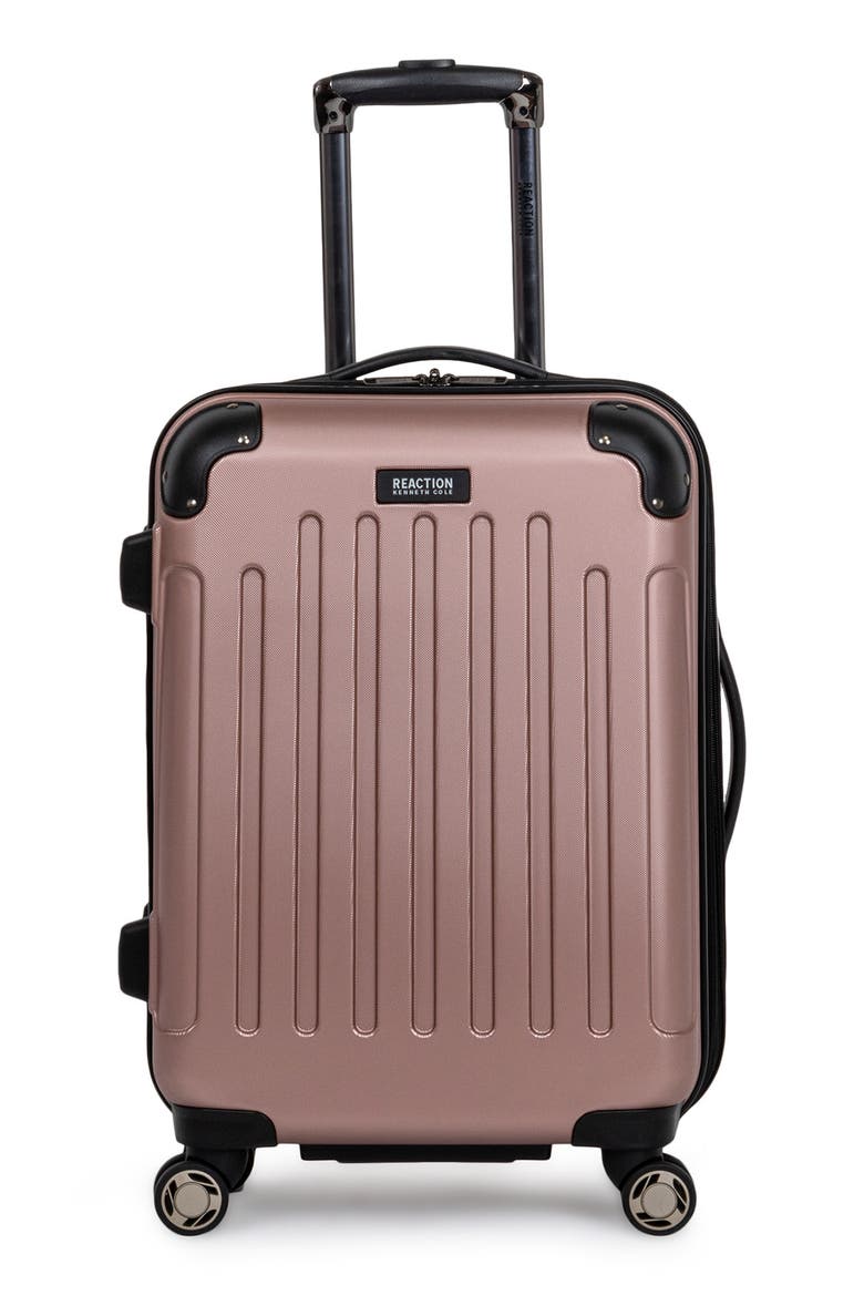 Renegade Lightweight Hardside Expandable Spinner Luggage, Main, color, ROSE GOLD