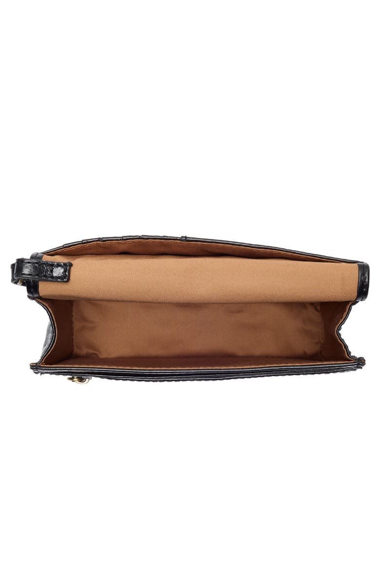 HOBO Jill Leather Wristlet, Alternate, color, Black