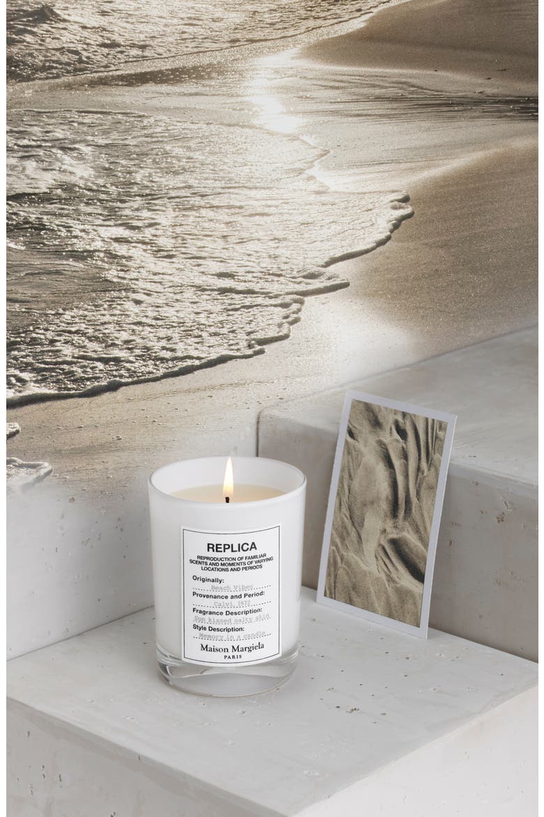 Replica Beach Vibes Scented Candle, Alternate, color, NO COLOR