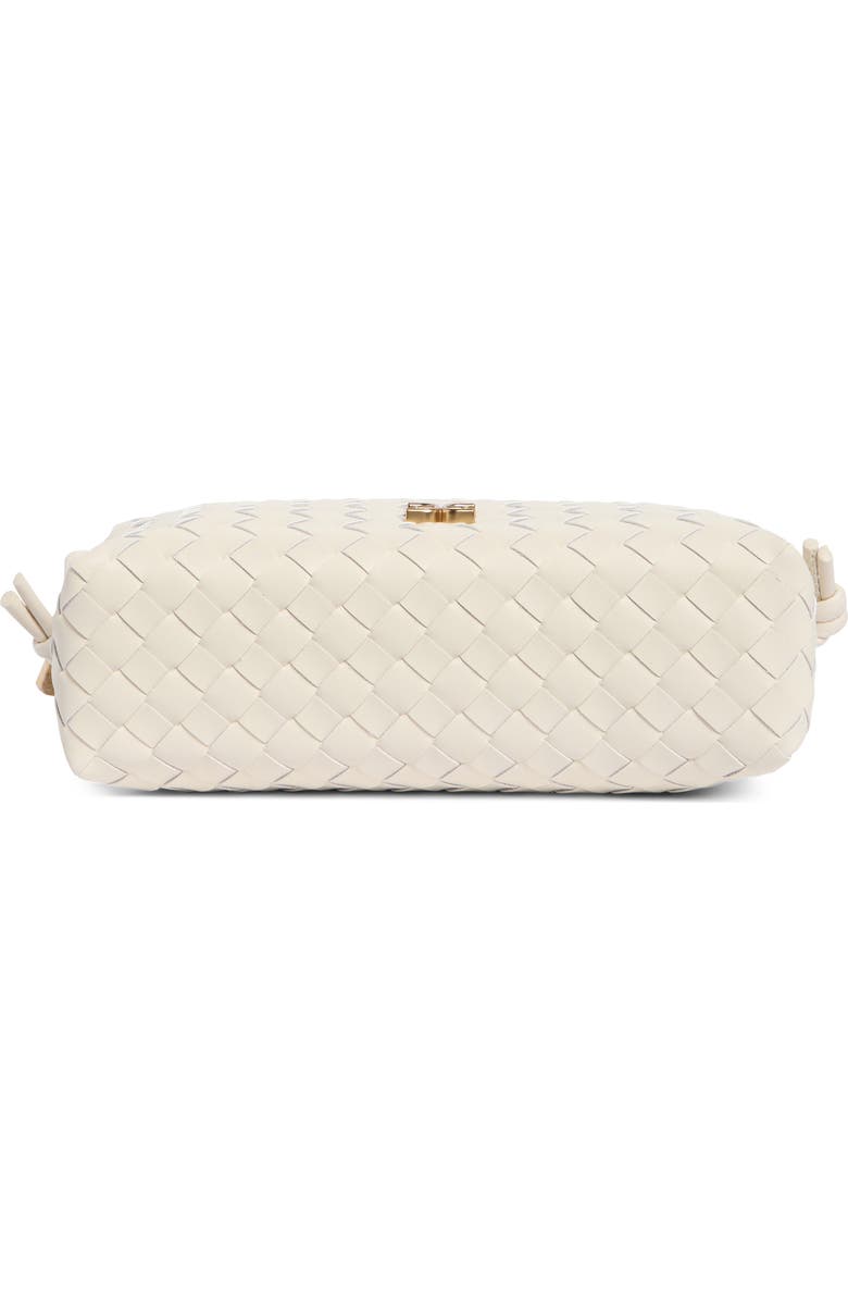 Sam Edelman Margo Small Woven Crossbody Bag, Alternate, color, Ivory