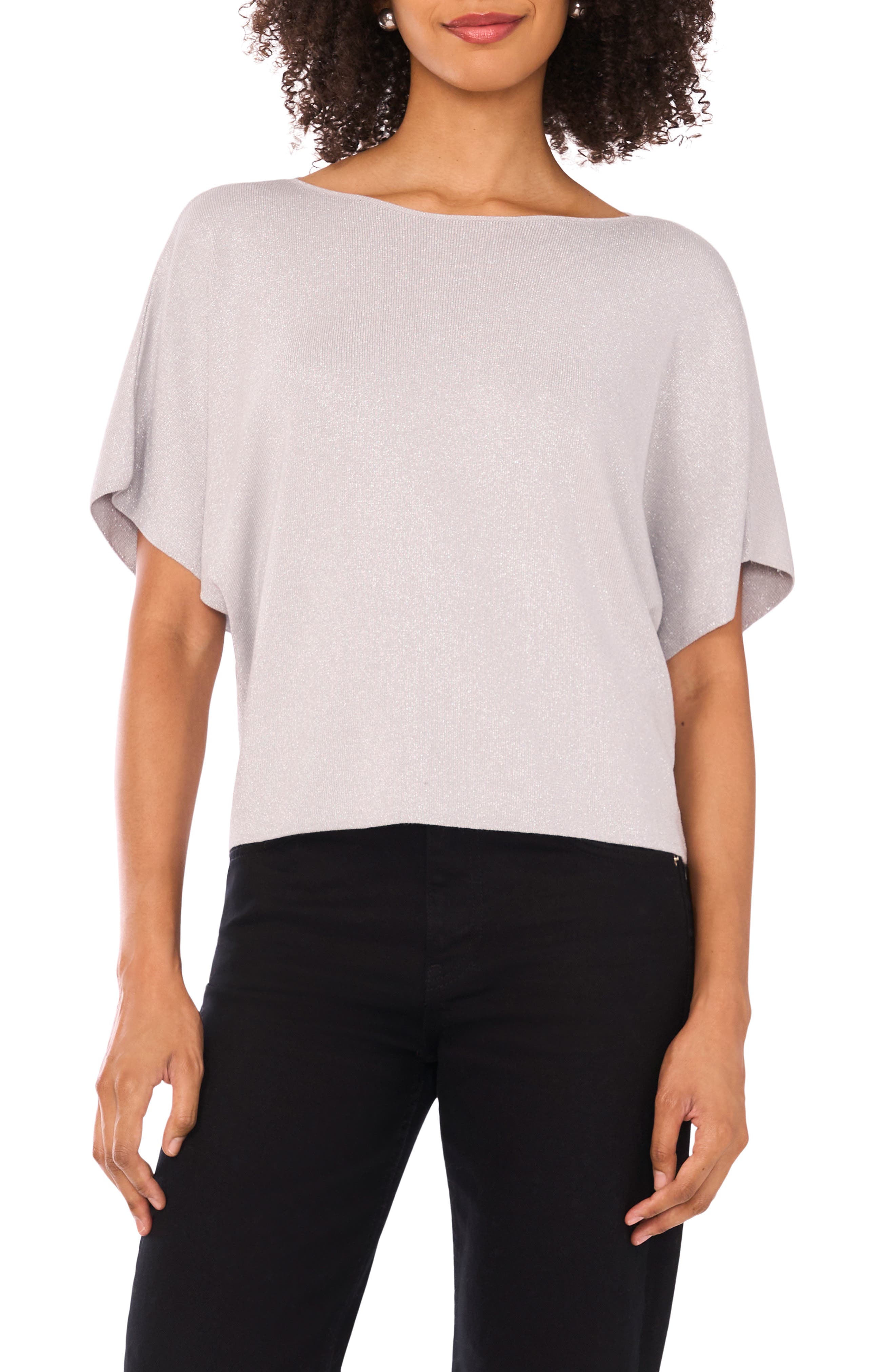 Shine Dolman Sleeve Sweater - image 3