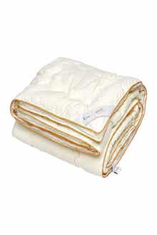 Luxury Wool Queen Size Comforter - White