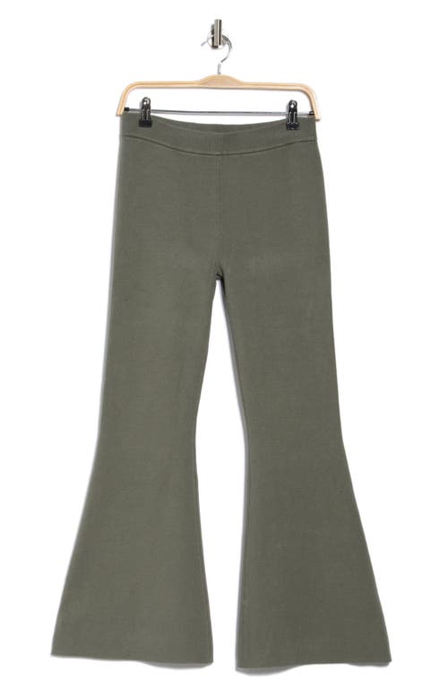 Splendid X @cellajaneblog Sweater Knit Flare Pants In Green