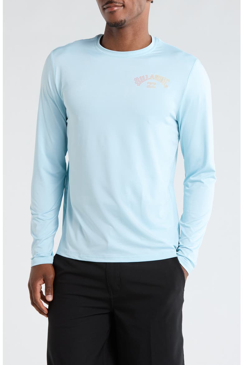 Arch Wave Long Sleeve T-Shirt, Main, color, CORYDALIS BLUE