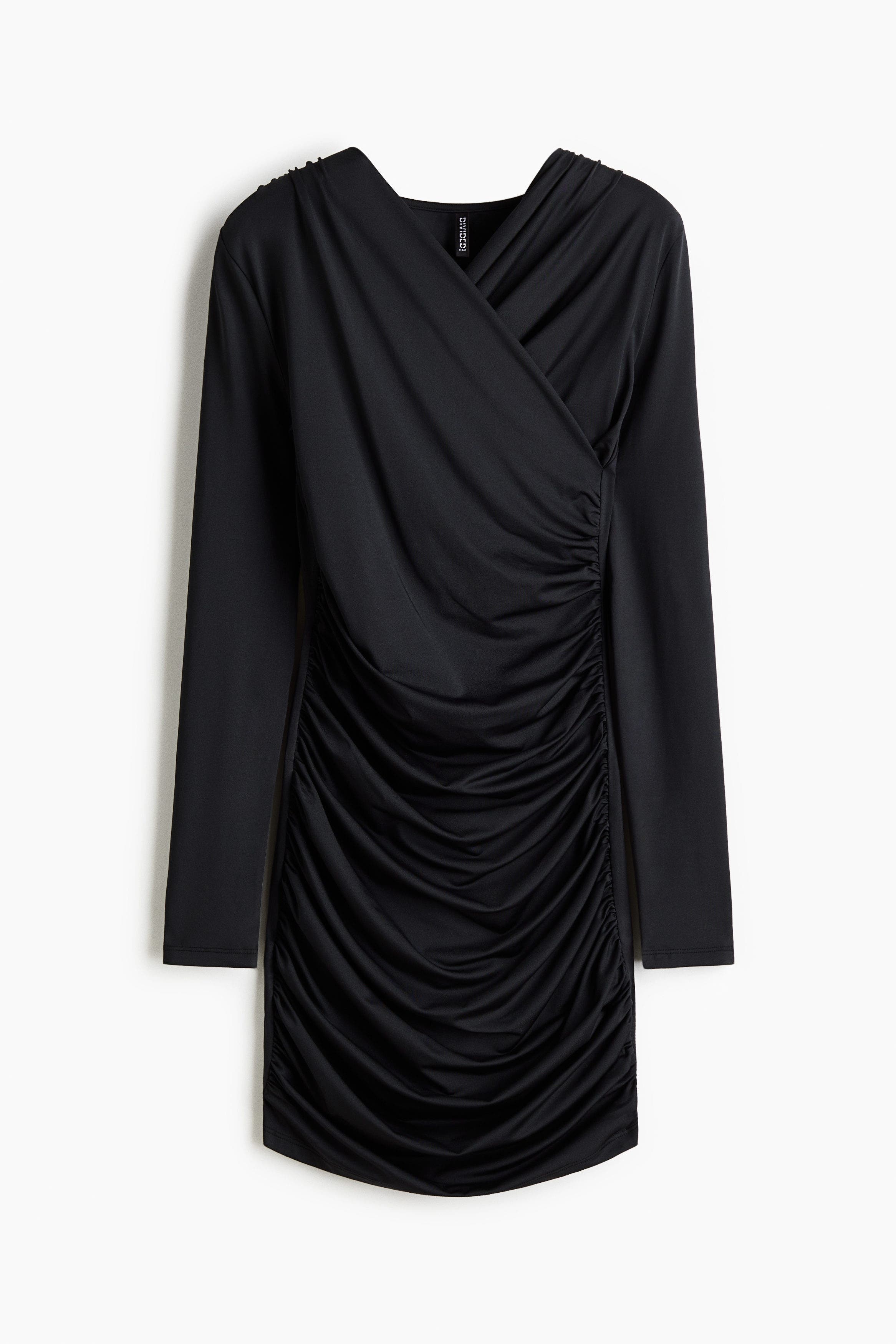Draped Jersey Dress