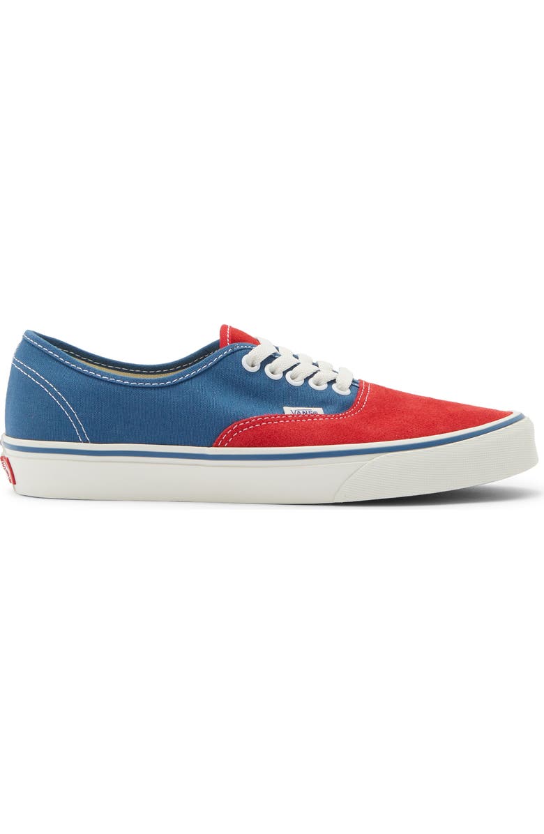 Vans Authentic Low Top Sneaker, Alternate, color, Primary Racing Red